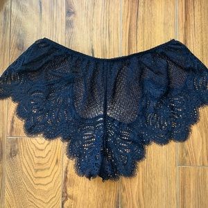 Black VS Lace Shorts